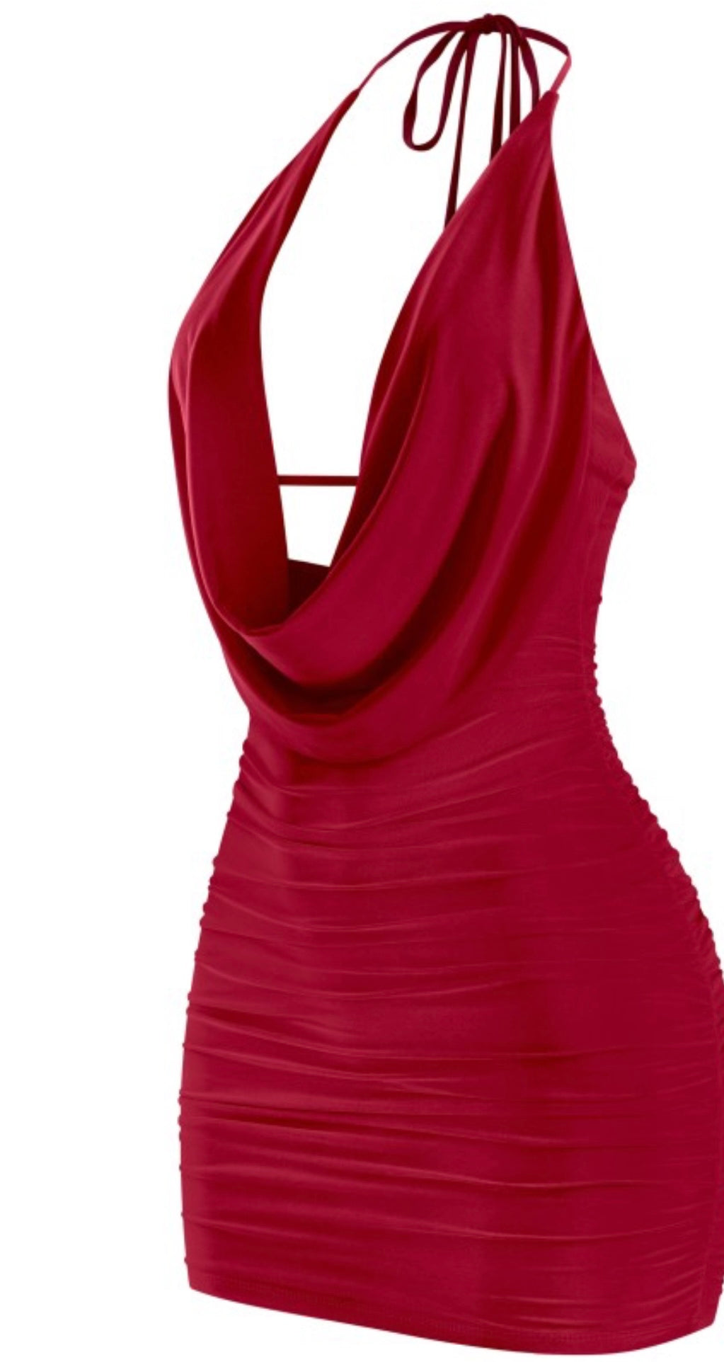 la sube - dress burgundy