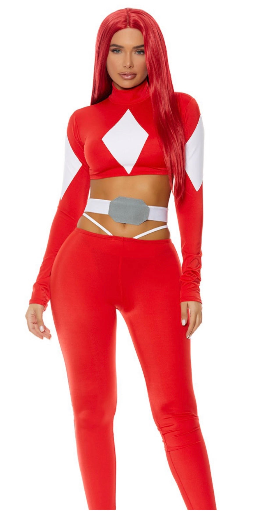 Red power range - brings the wig