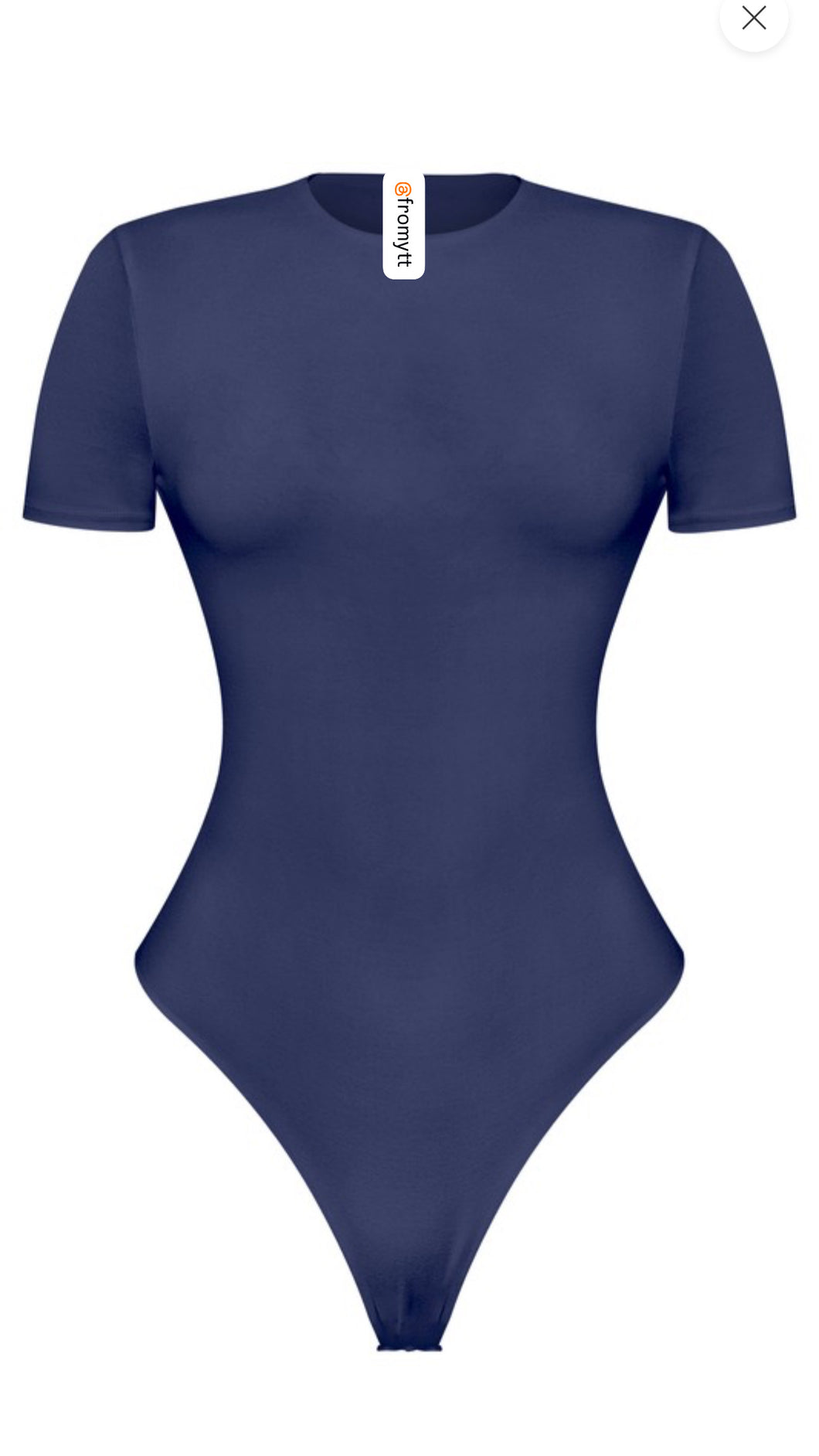 Contenido - top navy blue