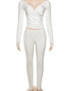 One time - white set