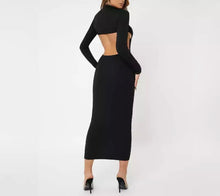 Load image into Gallery viewer, Genuine- black dress
